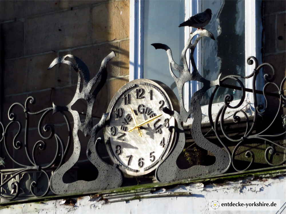 Kirkgate Arcade Otley Clock