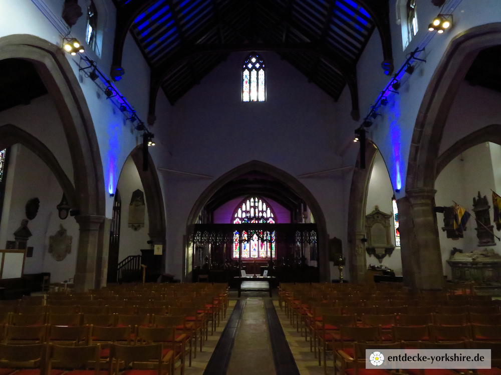 Parish Church Otley inside