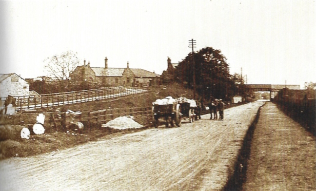 Wetherby York Road mit Güterschuppen ©Wetherby Historical Trust